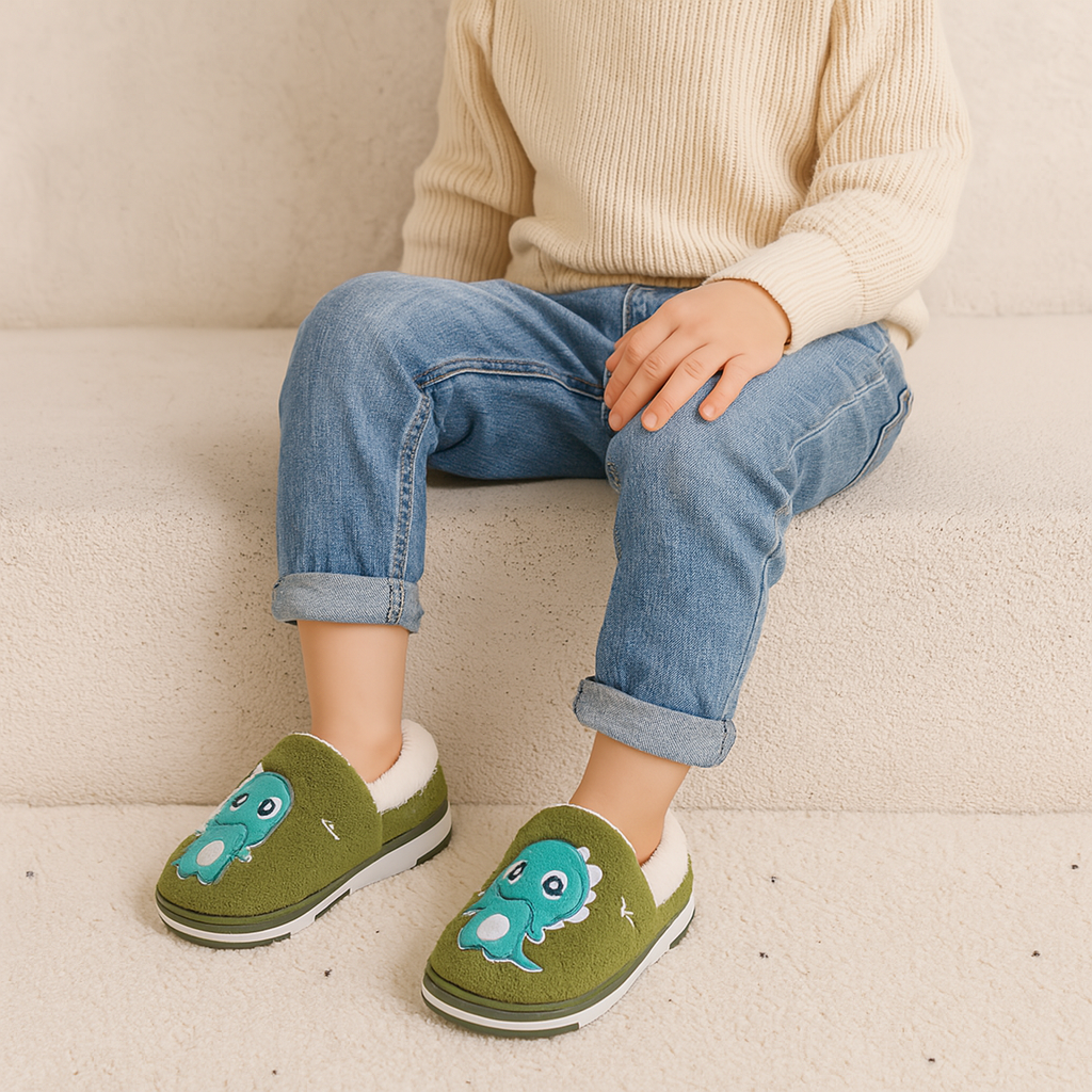 Chaussons Dinosaure Enfants