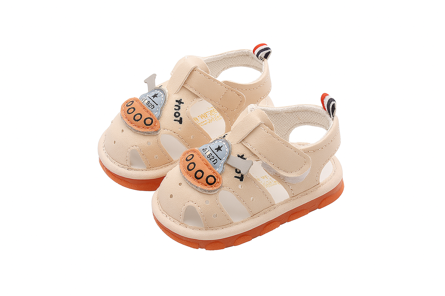 Chausson Bébé Été avec Scratch