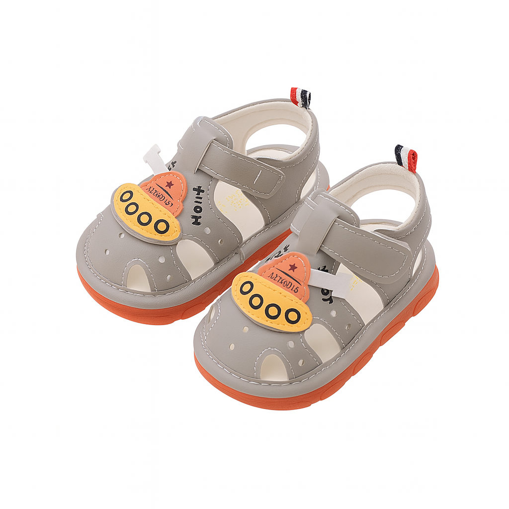 Chausson Bébé Été avec Scratch