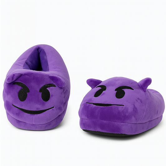 Chausson Emoji Diable