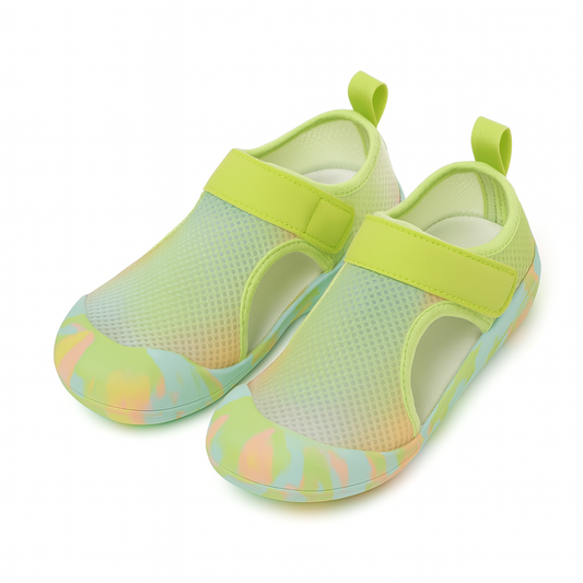 Chausson De Plage à Scratch Enfants vert