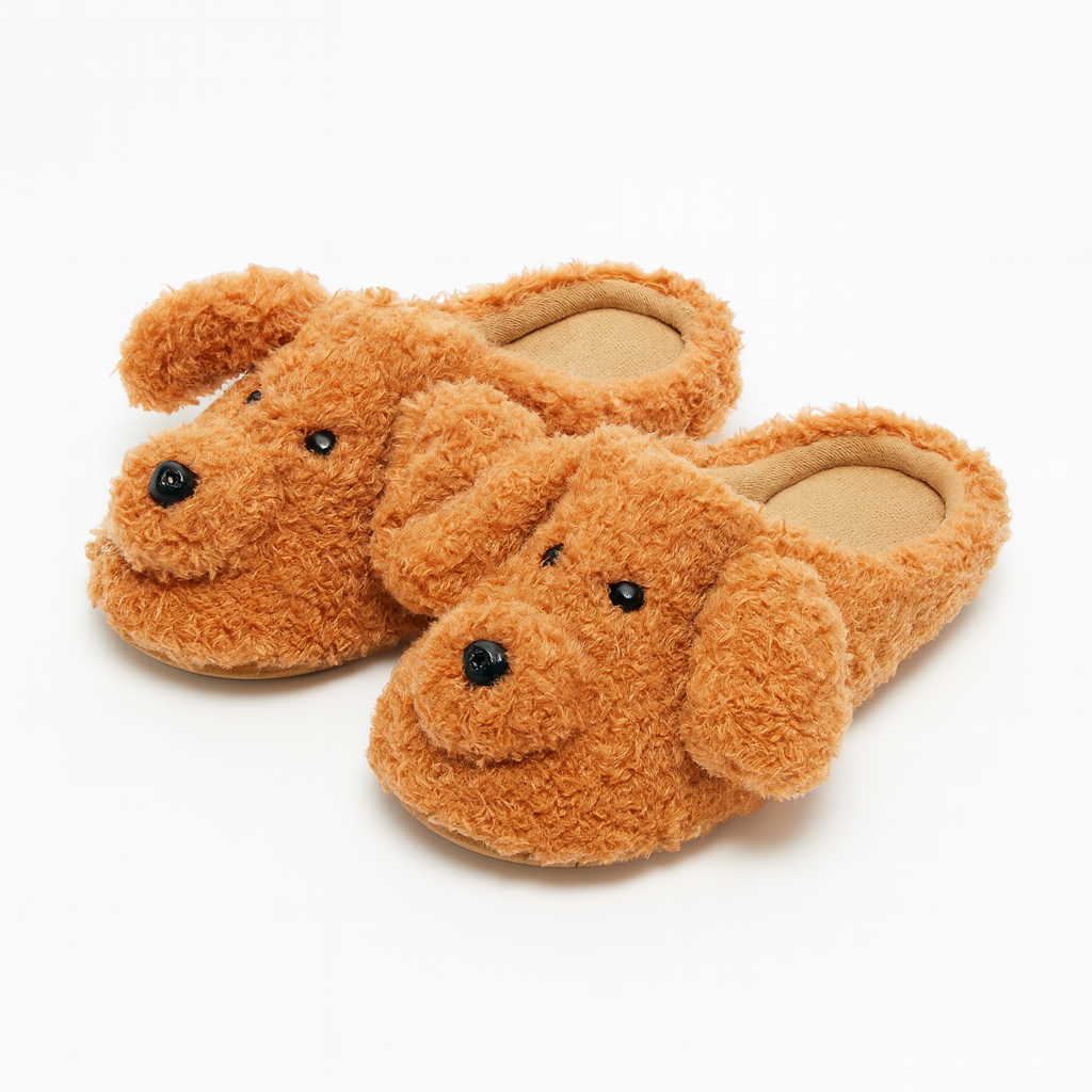 Chausson Chien Peluche Homme