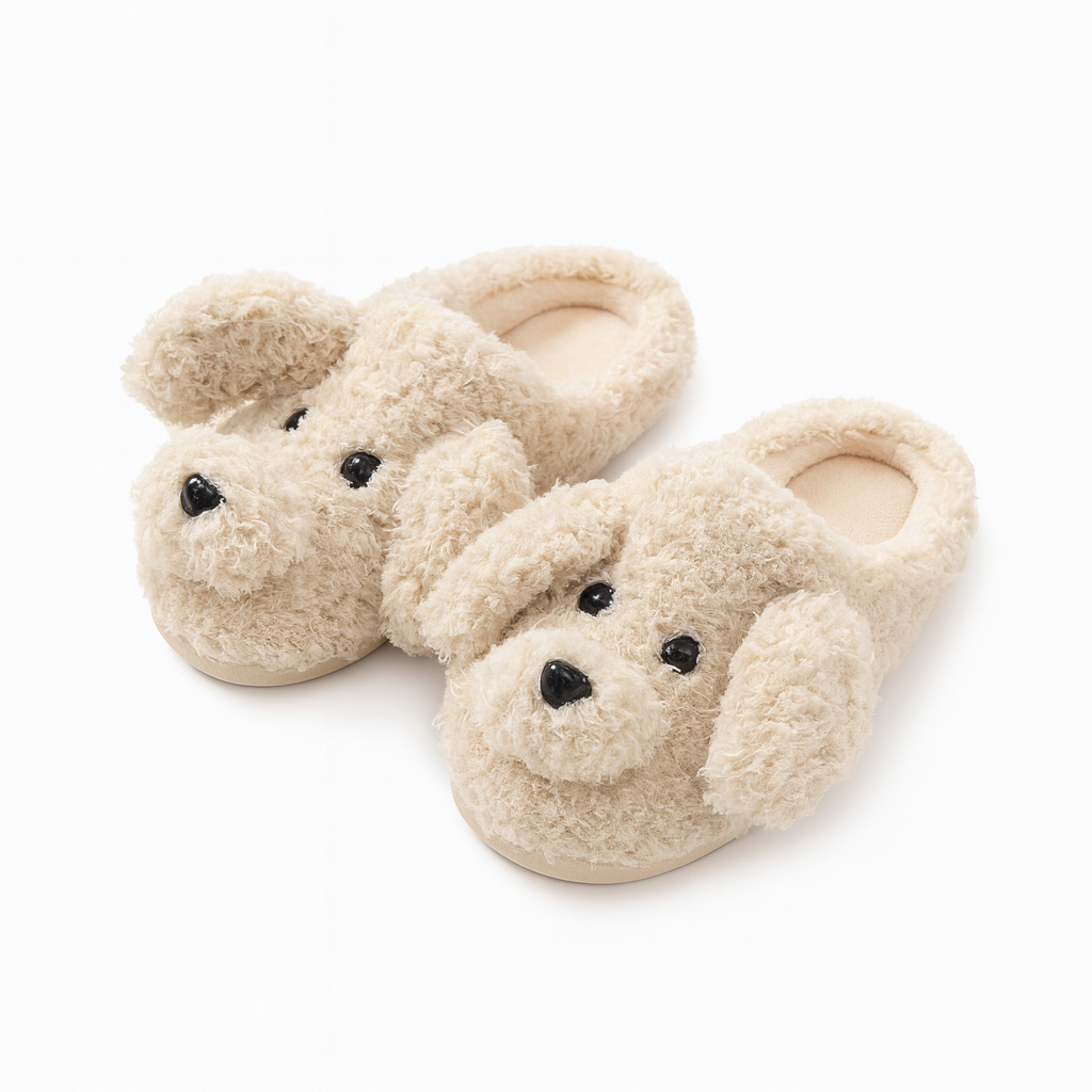 Chausson Chien Peluche Homme