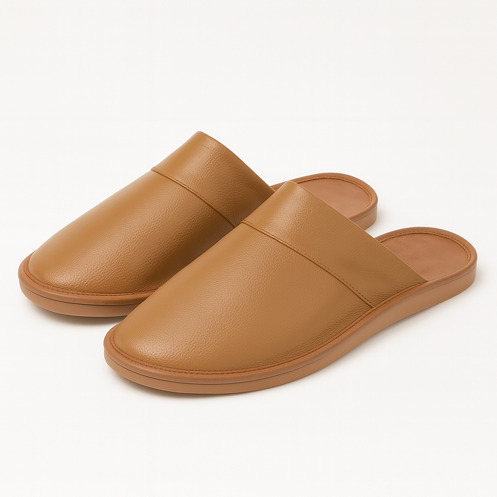 Chausson Cuir Souple  Vache