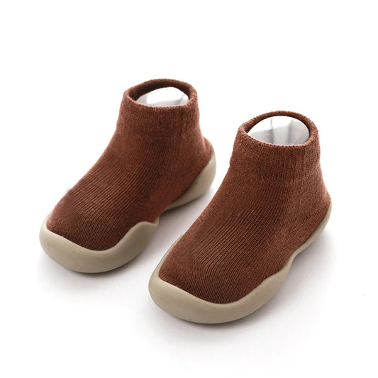 Chausson-Chaussette Bebe Semelle Antidérapant