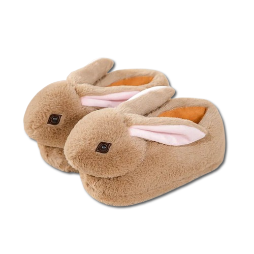 Chausson Adulte Lapin Khaki