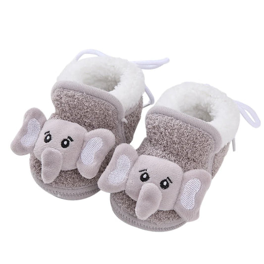 Chausson Bebe Avec Éléphant