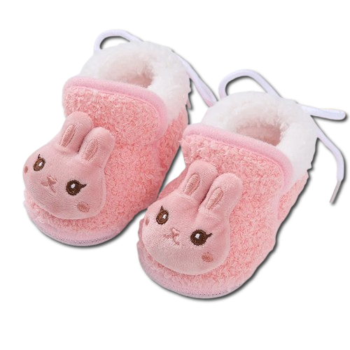 Chausson Bebe Lapin Rose