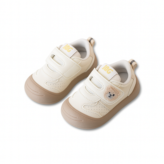 Chausson Bébé Oursons Khaki