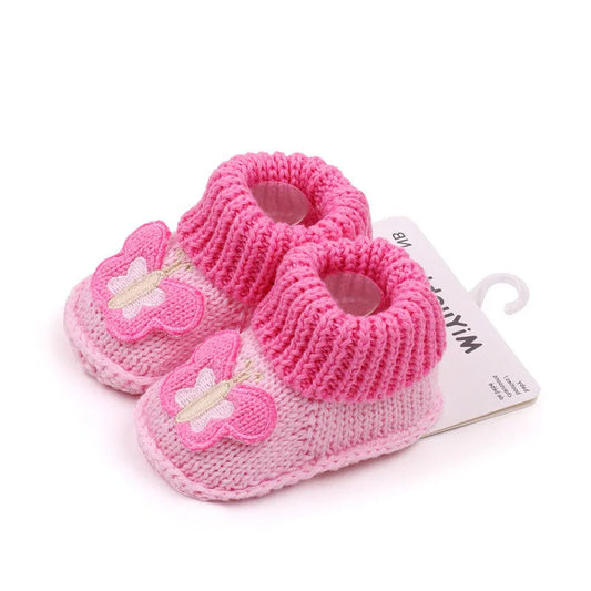 Chausson Bebe Tricot Animaux