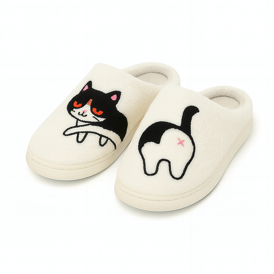Chausson Chat Pour Femme