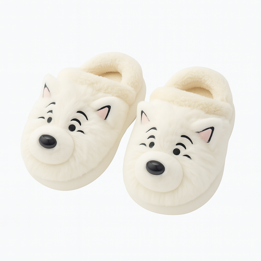 Chausson Chien Confort Blanc