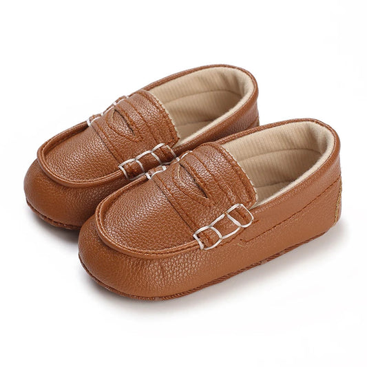 Chausson Cuir Bebe Semelle Souple