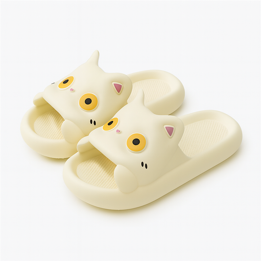Chausson Femme Tète Chat