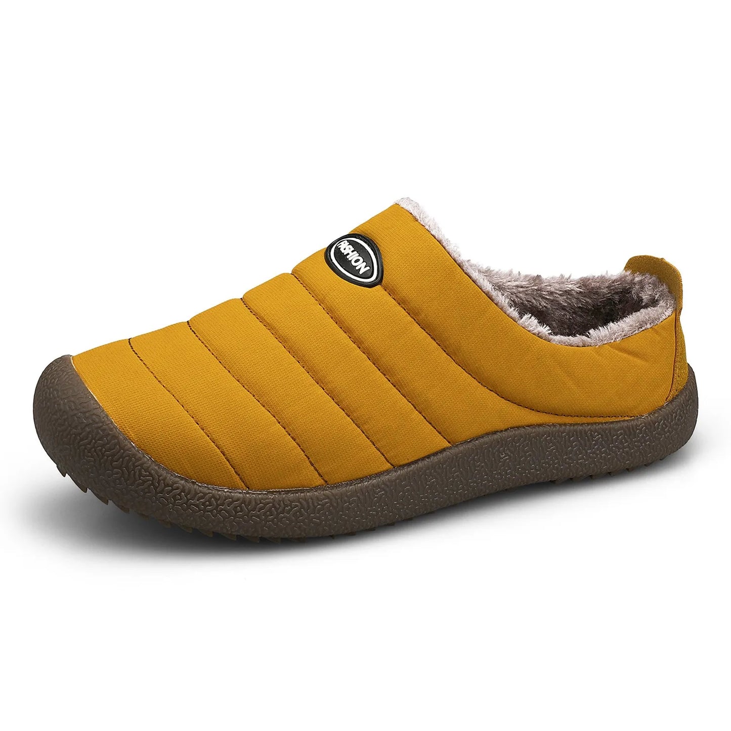 Chausson Homme Pour Extérieure Jaune