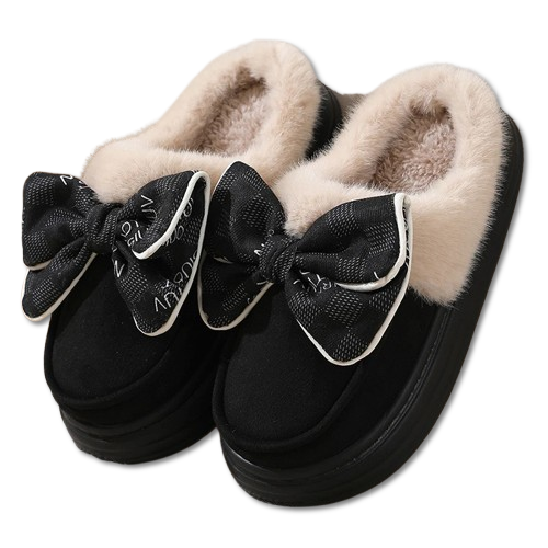 Chausson Mules Femme  Noeud