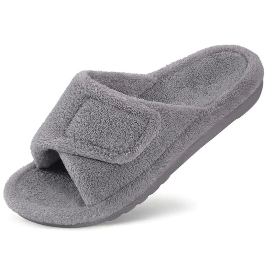 Chausson Ouvert Devant Reglable femme