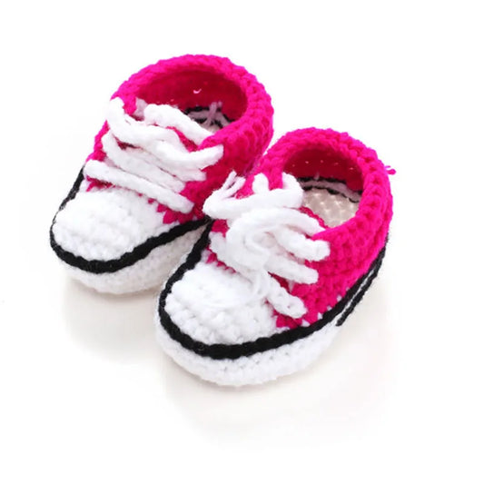 Chausson a Lacet Bebe en Tricot