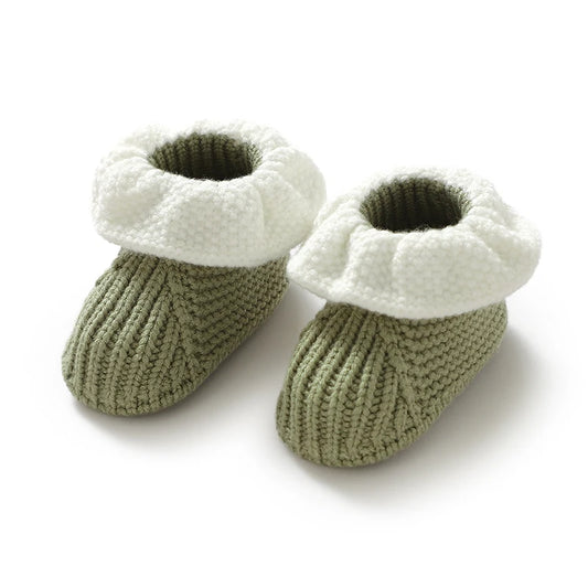 Chausson de Naissance Tricot bebe