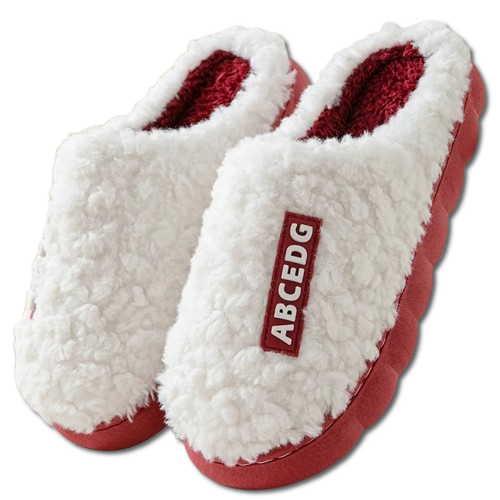 Chaussons Chaud  en Peluche
