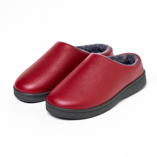 Chaussons Cuir  Fourés
