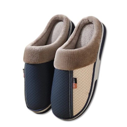 Chaussons Mules  En Cuir