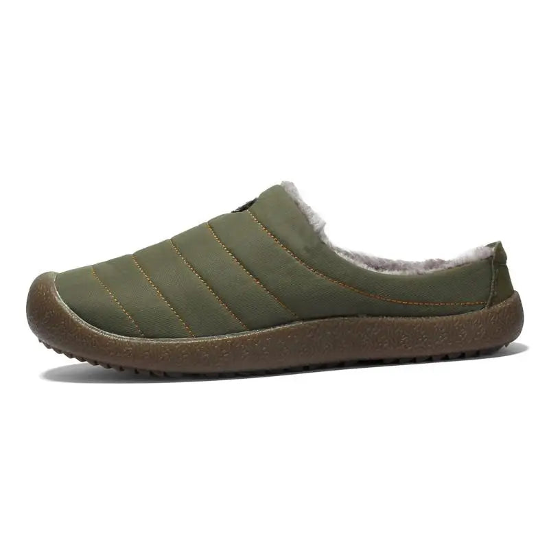 Chausson Homme Pour Extérieure Vert