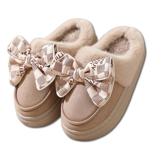 Chausson Mules Femme  Noeud