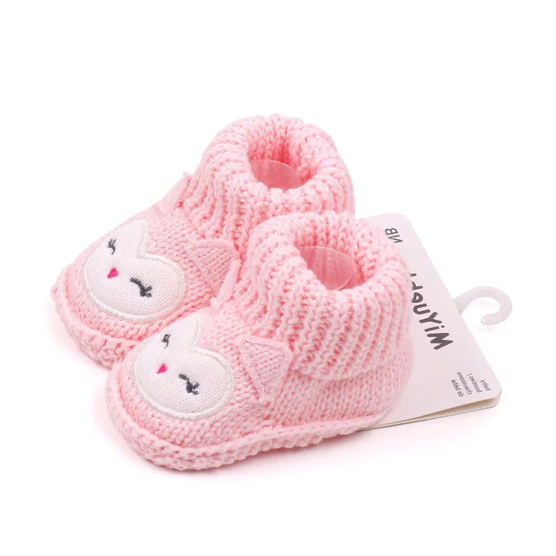 Chausson Bébé Tricot Animaux