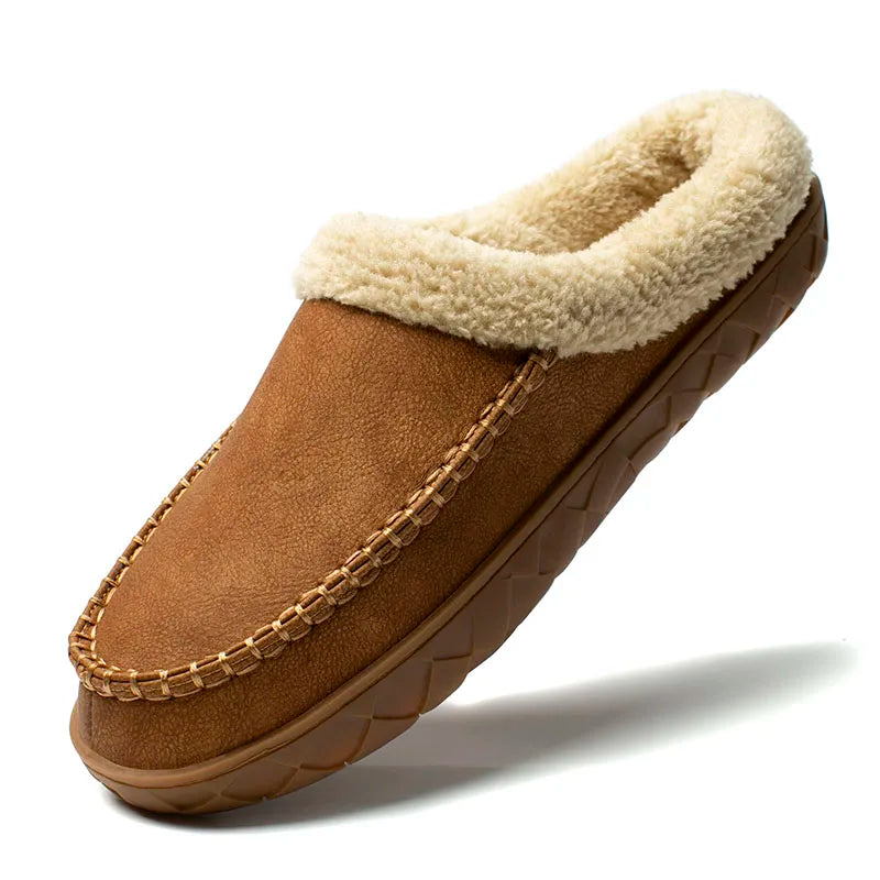 Chausson Cuir Suédé  Homme