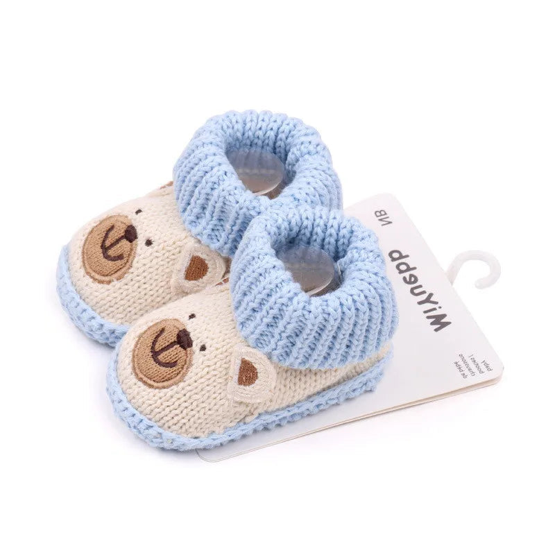 Chausson Bébé Tricot Animaux