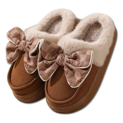 Chausson Mules Femme  Noeud