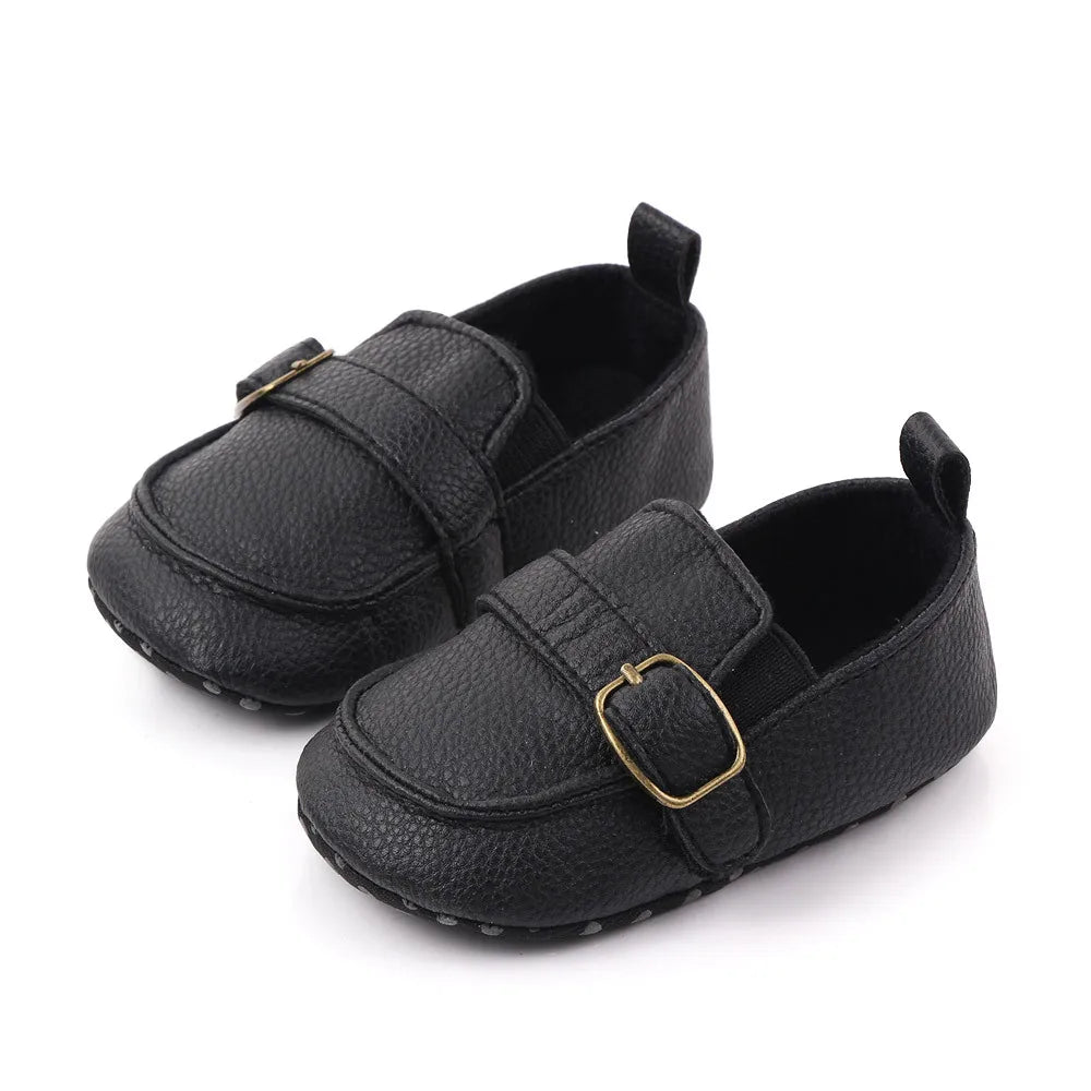 Chausson Bebe Cuir Souple Antidérapant