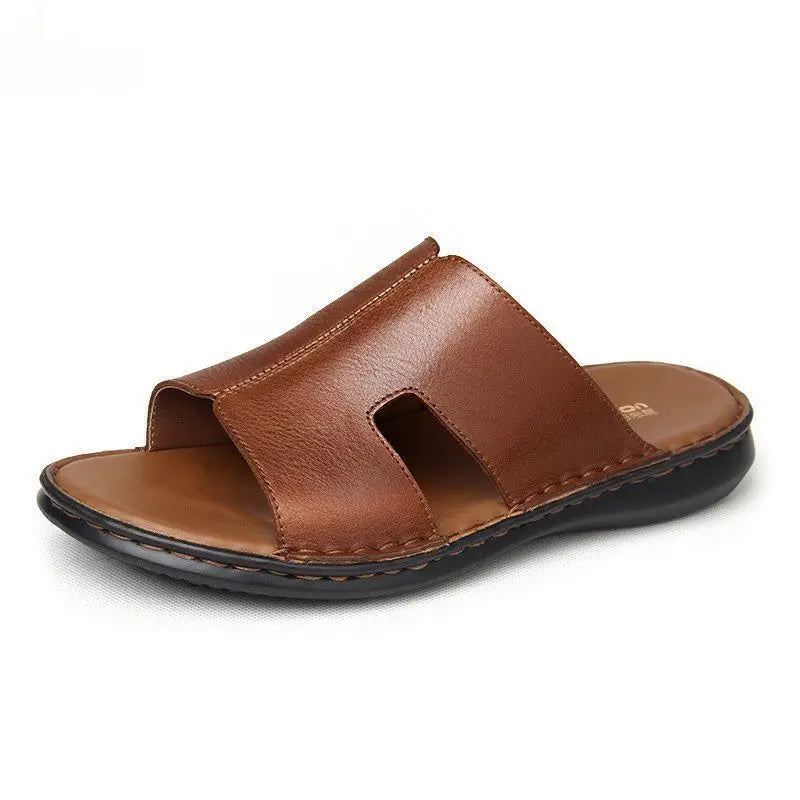 Chausson Cuir Marocain