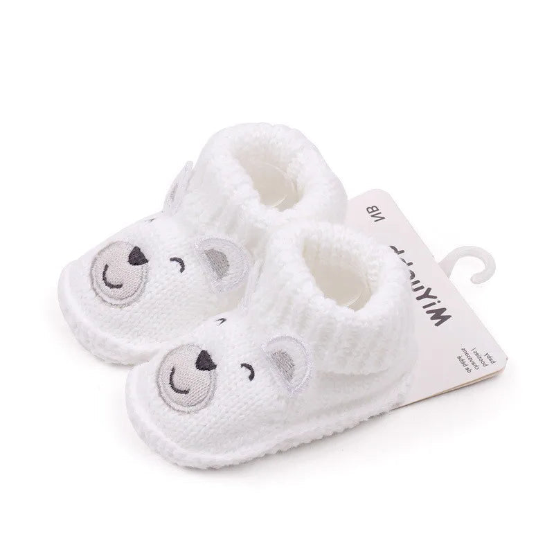 Chausson Bébé Tricot Animaux