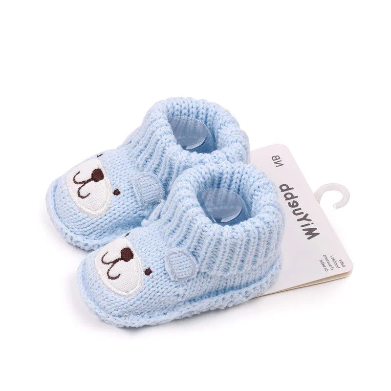 Chausson Bébé Tricot Animaux