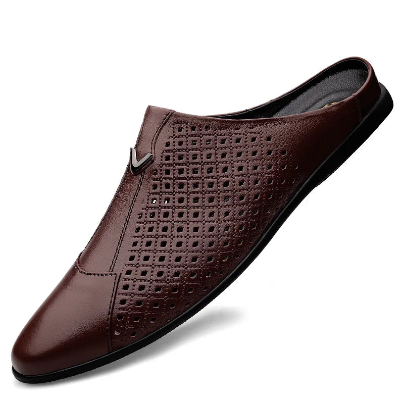 Chausson Italien Homme Cuir