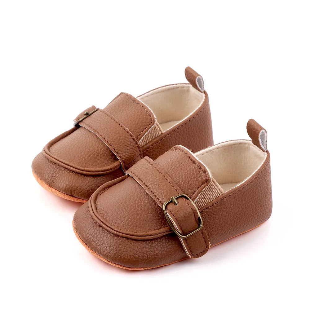 Chausson Bebe Cuir Souple Antidérapant