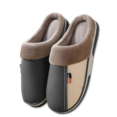 Chaussons Mules  En Cuir