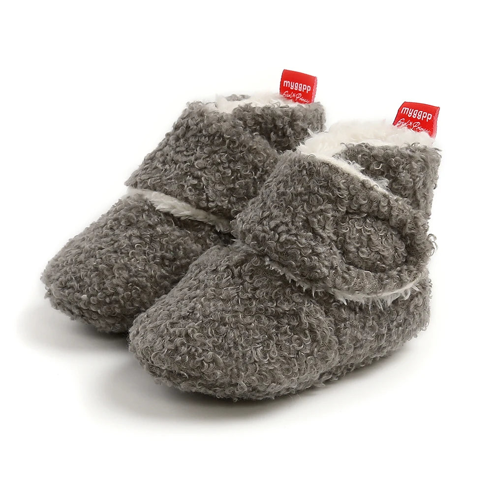 Chausson Bébé Laine Fourré