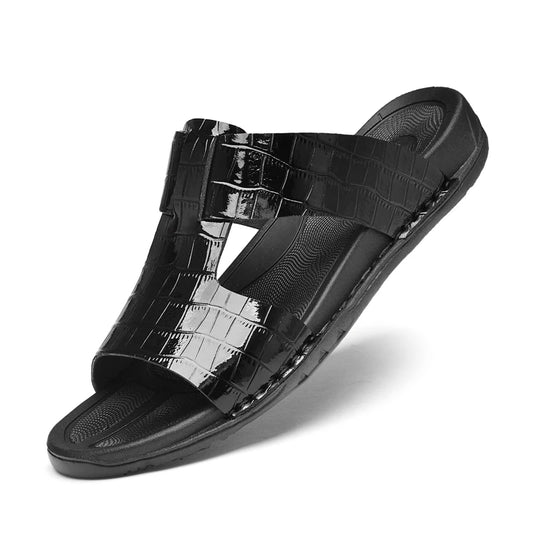 Sandale Cuir Veritable Homme