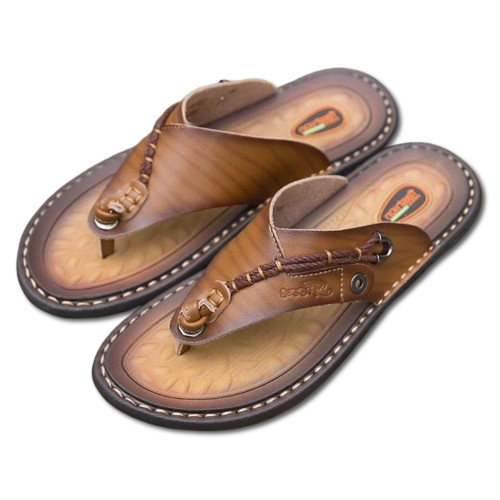 Chausson Cuir Artisanal