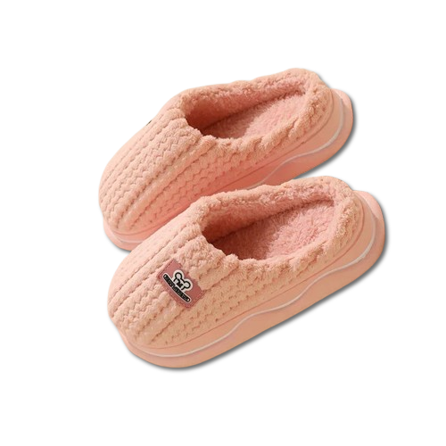 Chausson Fourré  Femme Anti Dérapant