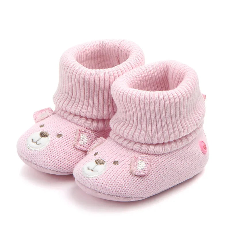 Chausson Bébé Tête Ours